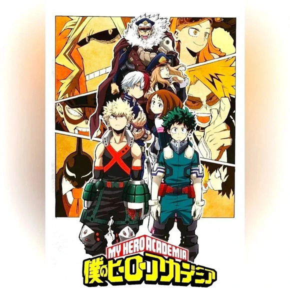 My Hero Academia - 22.375” x 34” Poster  - Brand New - Picture 1 of 5